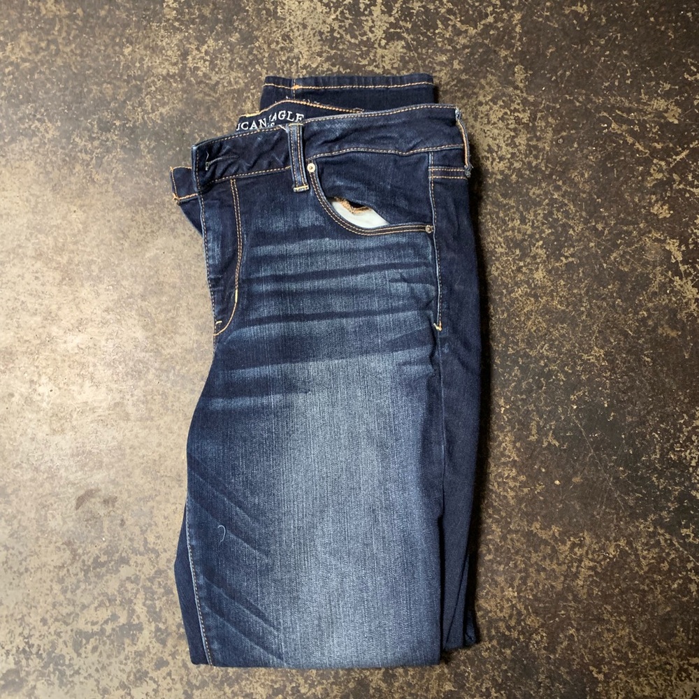 American Eagle Skinny Jeans Size 16 regular